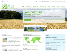Tablet Screenshot of agriconsultingeurope.be